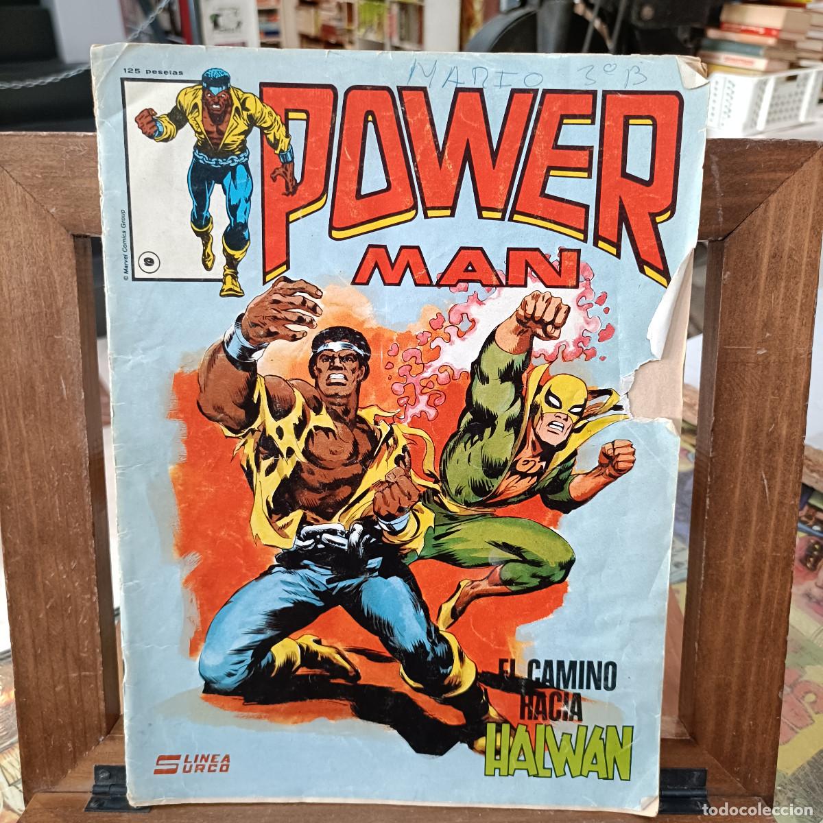 C&oacute;mics: Power Man - n&ordm; 9 - Linea Surco - Ed. V&eacute;rtice 1977 - Foto 1