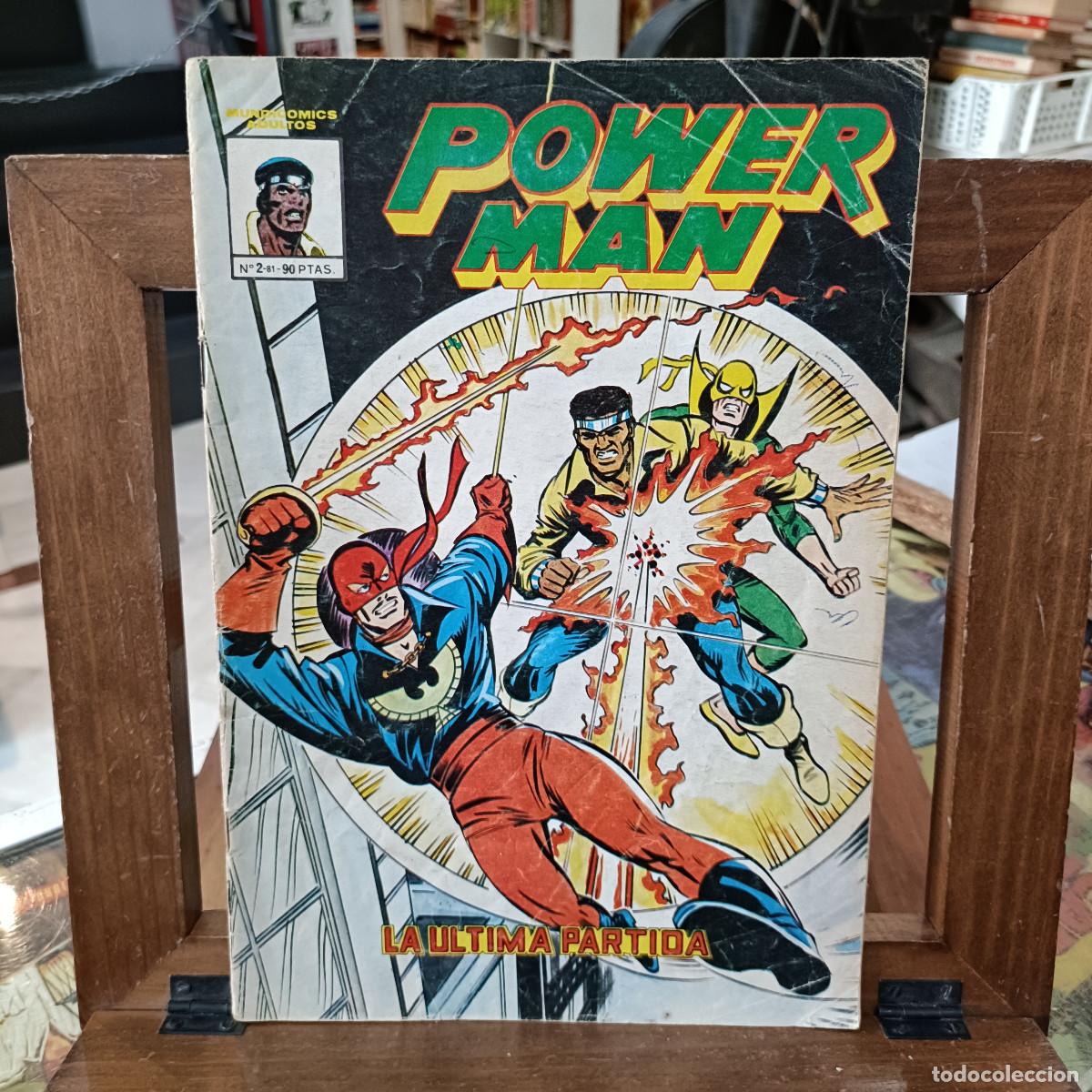 C&oacute;mics: Power Man - n&ordm; 9 - Linea Surco - Ed. V&eacute;rtice 1977 - Foto 1