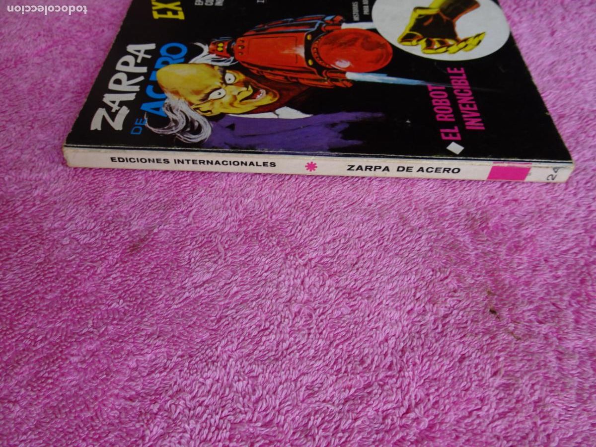C&oacute;mics: zarpa de acero 24 el robot invencible Parte II ediciones vertice 1969 - Foto 15