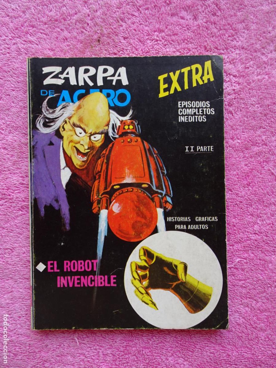 C&oacute;mics: zarpa de acero 24 el robot invencible Parte II ediciones vertice 1969 - Foto 1