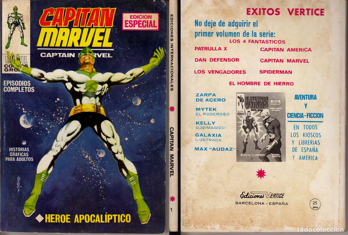 C&oacute;mics: Vertice V1 Capitan Marvel 1 - Foto 1
