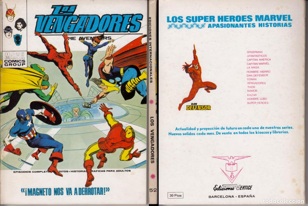 C&oacute;mics: Vertice V1 los Vengadores 52 - Foto 1