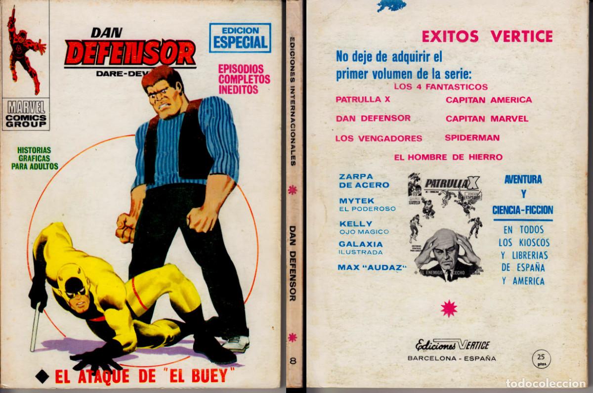 C&oacute;mics: Vertice V1 Dan Defensor 8 - Foto 1