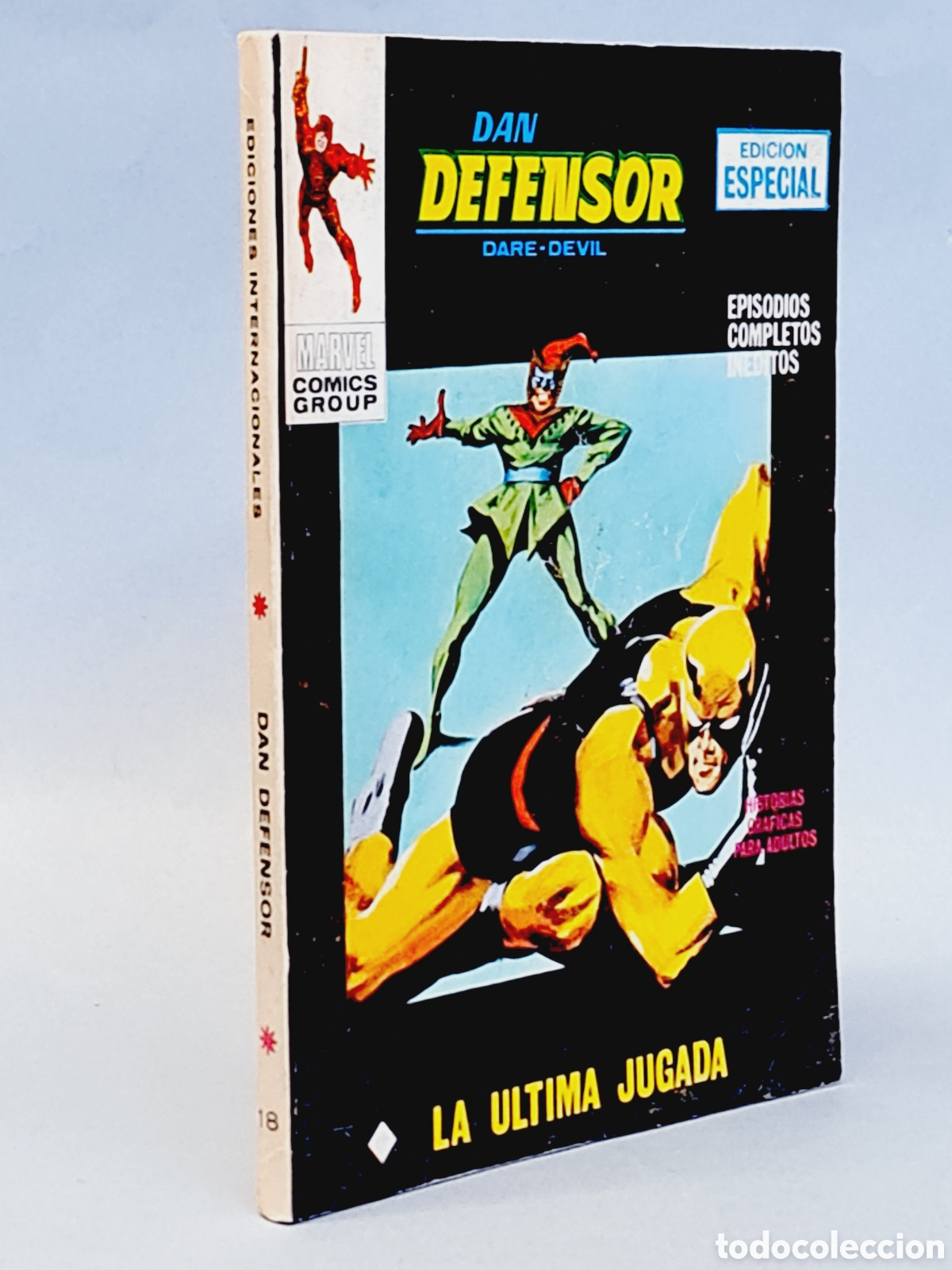 C&oacute;mics: CASI EXCELENTE ESTADO DAN DEFENSOR 18 LA ULTIMA JUGADA TACO EDICIONES VERTICE - Foto 1