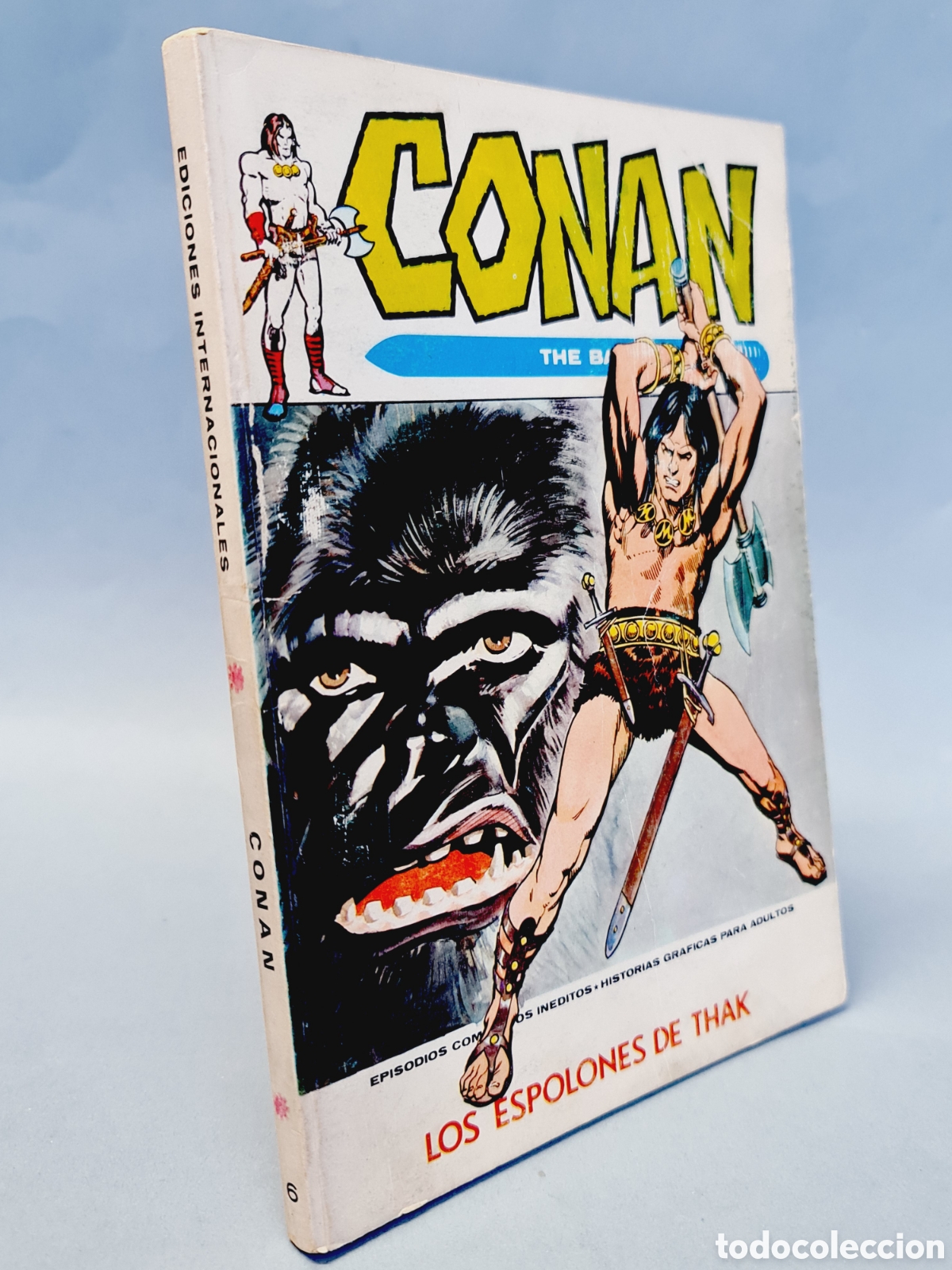 C&oacute;mics: BUEN ESTADO CONAN 6 LOS ESPOLONES DE THAK TACO EDICIONES VERTICE - Foto 1