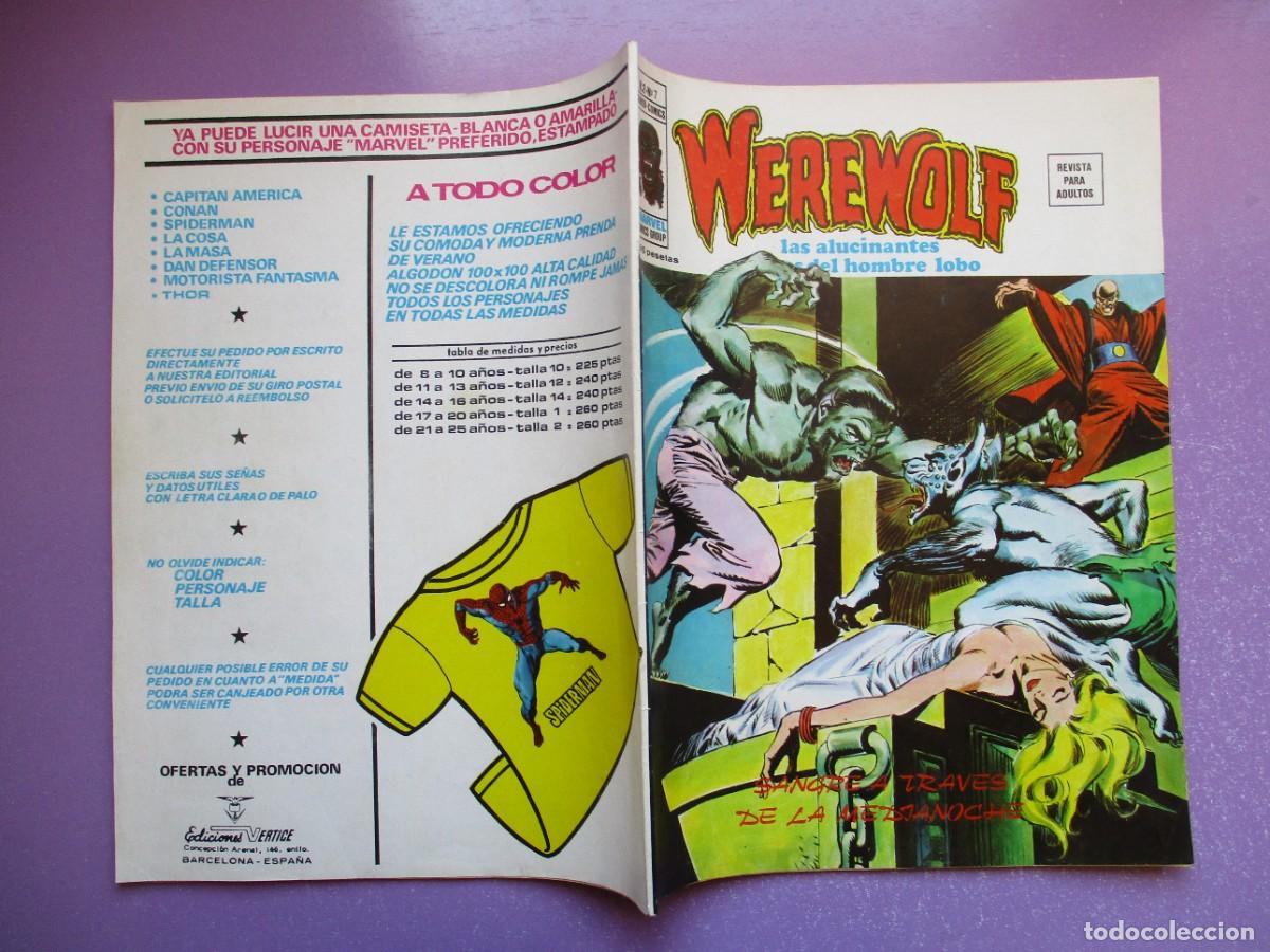 C&oacute;mics: WEREWOLF 7 VERTICE VOLUMEN 2 &iexcl;&iexcl;&iexcl;&iexcl;&iexcl; EXCELENTE ESTADO !!!!!!!!!! - Foto 3