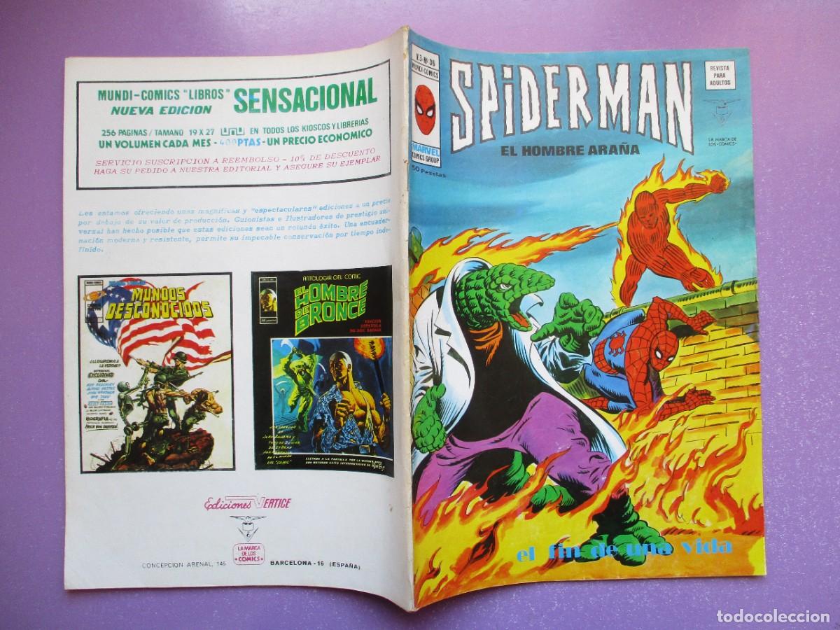C&oacute;mics: SPIDERMAN 36 VERTICE VOLUMEN 3 &iexcl;&iexcl;&iexcl;&iexcl;&iexcl; BUEN ESTADO !!!!!!!!!! - Foto 3