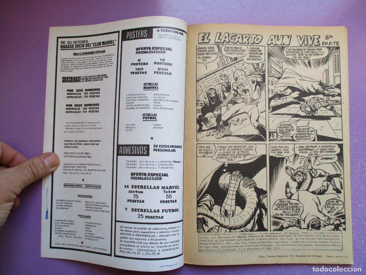 C&oacute;mics: SPIDERMAN 36 VERTICE VOLUMEN 3 &iexcl;&iexcl;&iexcl;&iexcl;&iexcl; BUEN ESTADO !!!!!!!!!! - Foto 4