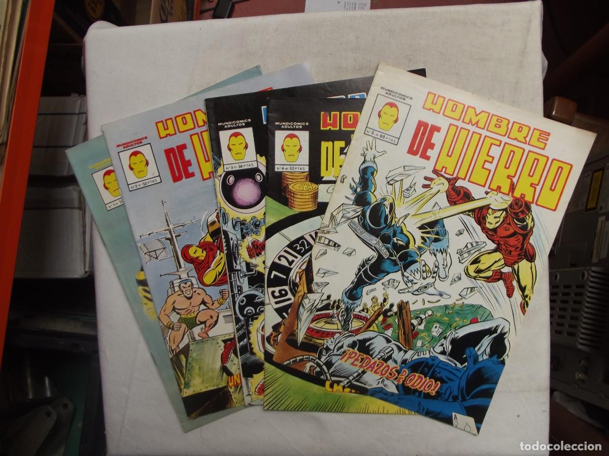 C&oacute;mics: EL HOMBRE DE HIERRO 1 - 2 - 3 - 4 Y 5 - Foto 1