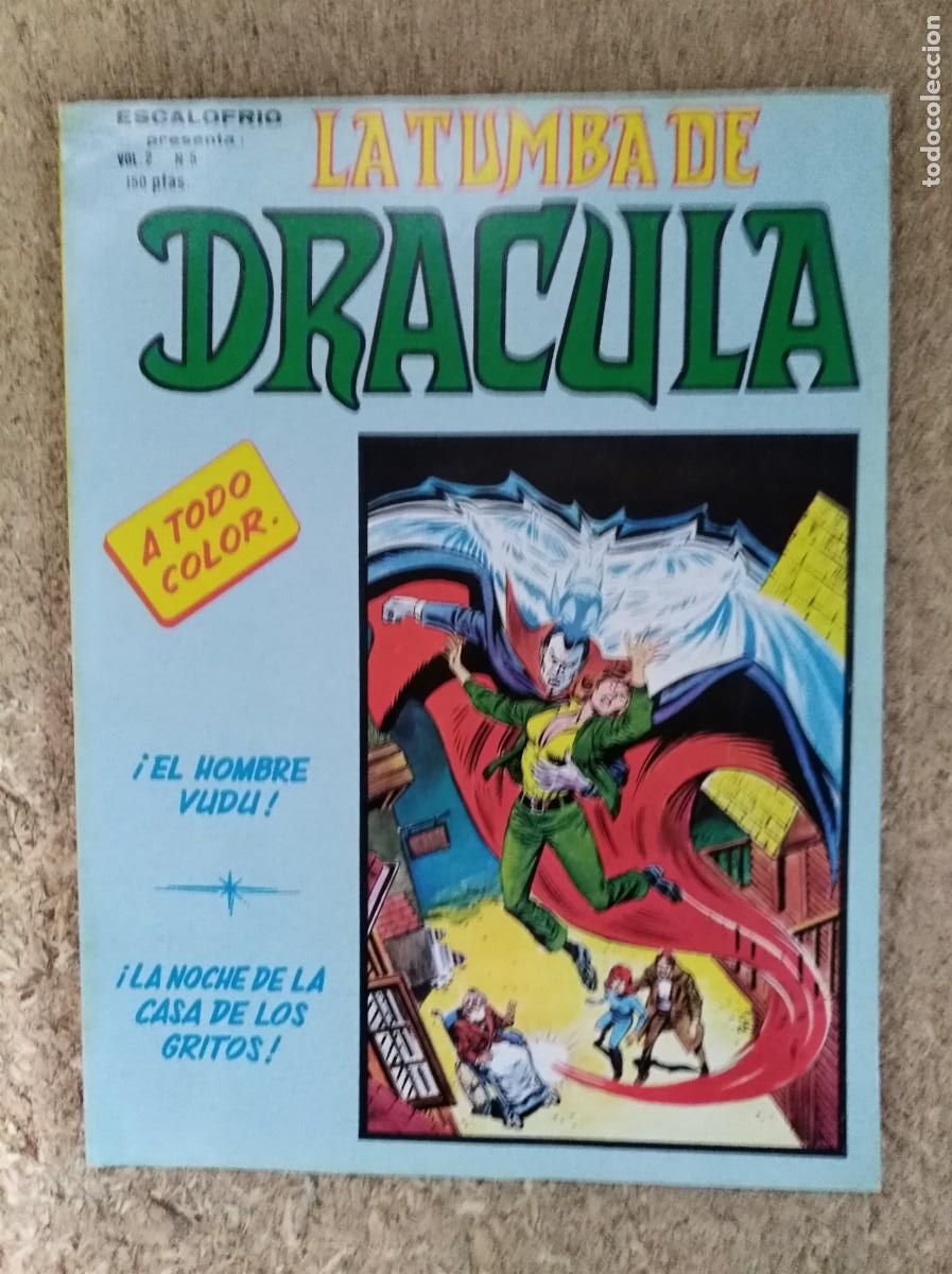 C&oacute;mics: La Tumba de Dracula.Vol. 2.n&ordm; 5.Color.Vertice - Foto 1