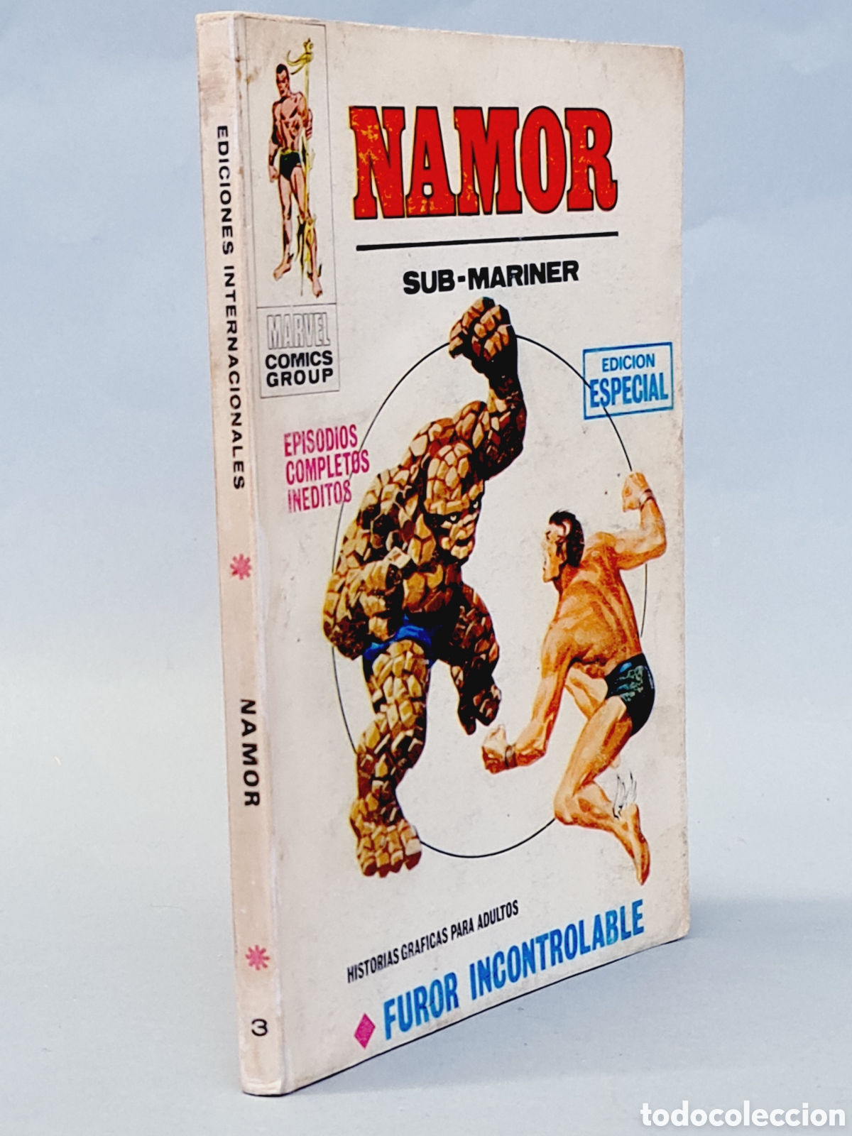 C&oacute;mics: NAMOR 3 FUROR INCONTROLABLE NORMAL ESTADO TACO EDICIONES VERTICE - Foto 1