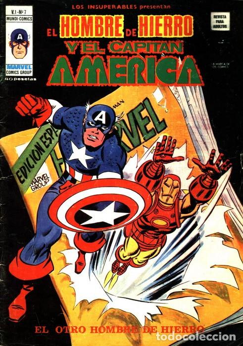 C&oacute;mics: LOS INSUPERABLES vol.1 n&ordm; 7 - V&eacute;rtice. FORRADO. - Foto 1