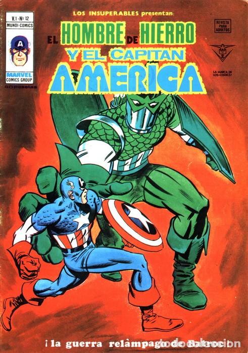 C&oacute;mics: LOS INSUPERABLES vol.1 n&ordm; 12 - V&eacute;rtice. FORRADO. - Foto 1