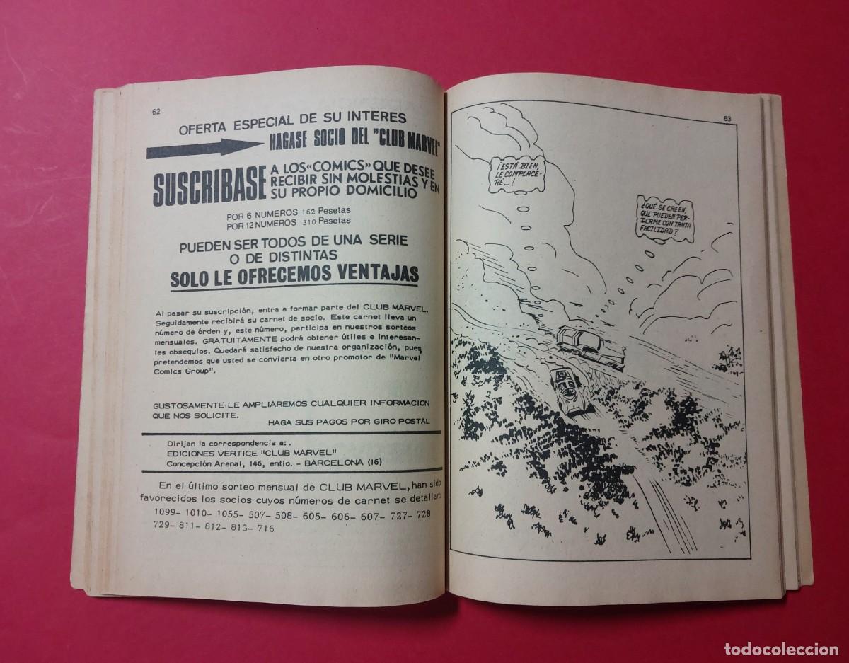 C&oacute;mics: Meteoro N&ordm; 12 V&eacute;rtice Taco 1973 - Foto 2
