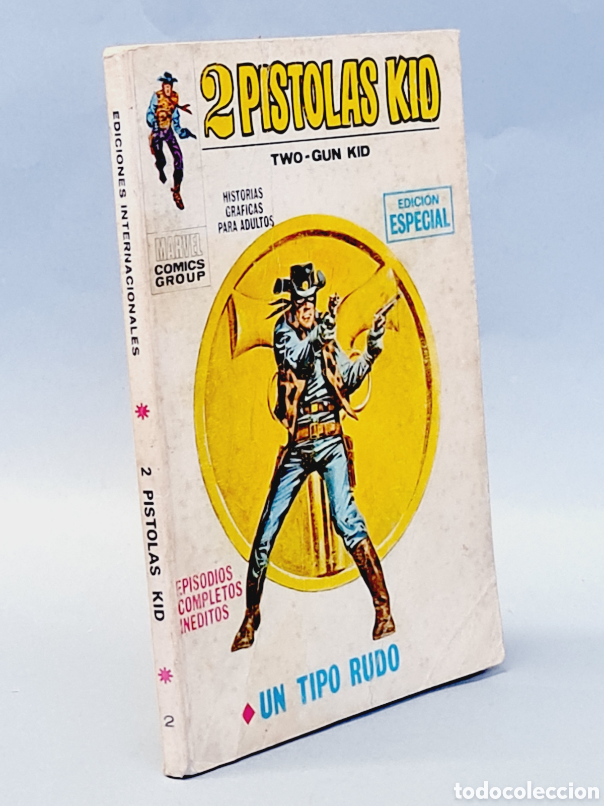 C&oacute;mics: 2 PISTOLAS KID 2 UN TIPO RUDO NORMAL ESTADO EDICIONES VERTICE - Foto 1
