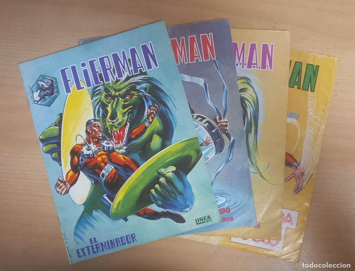 C&oacute;mics: FLIERMAN - SURCO / COLECCI&Oacute;N COMPLETA (4 N&Uacute;MEROS) - Foto 2