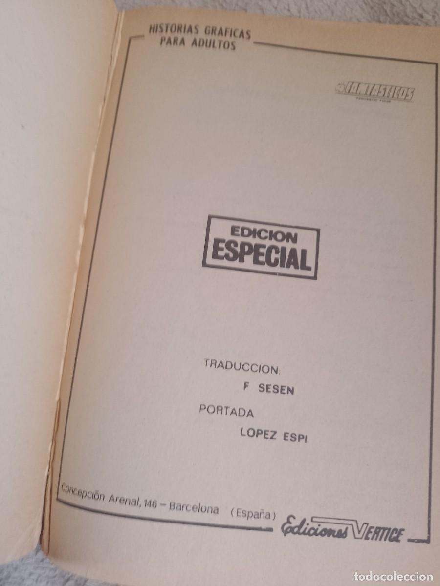 C&oacute;mics: LOS 4 FANT&Aacute;STICOS DE VERTICE - Foto 4