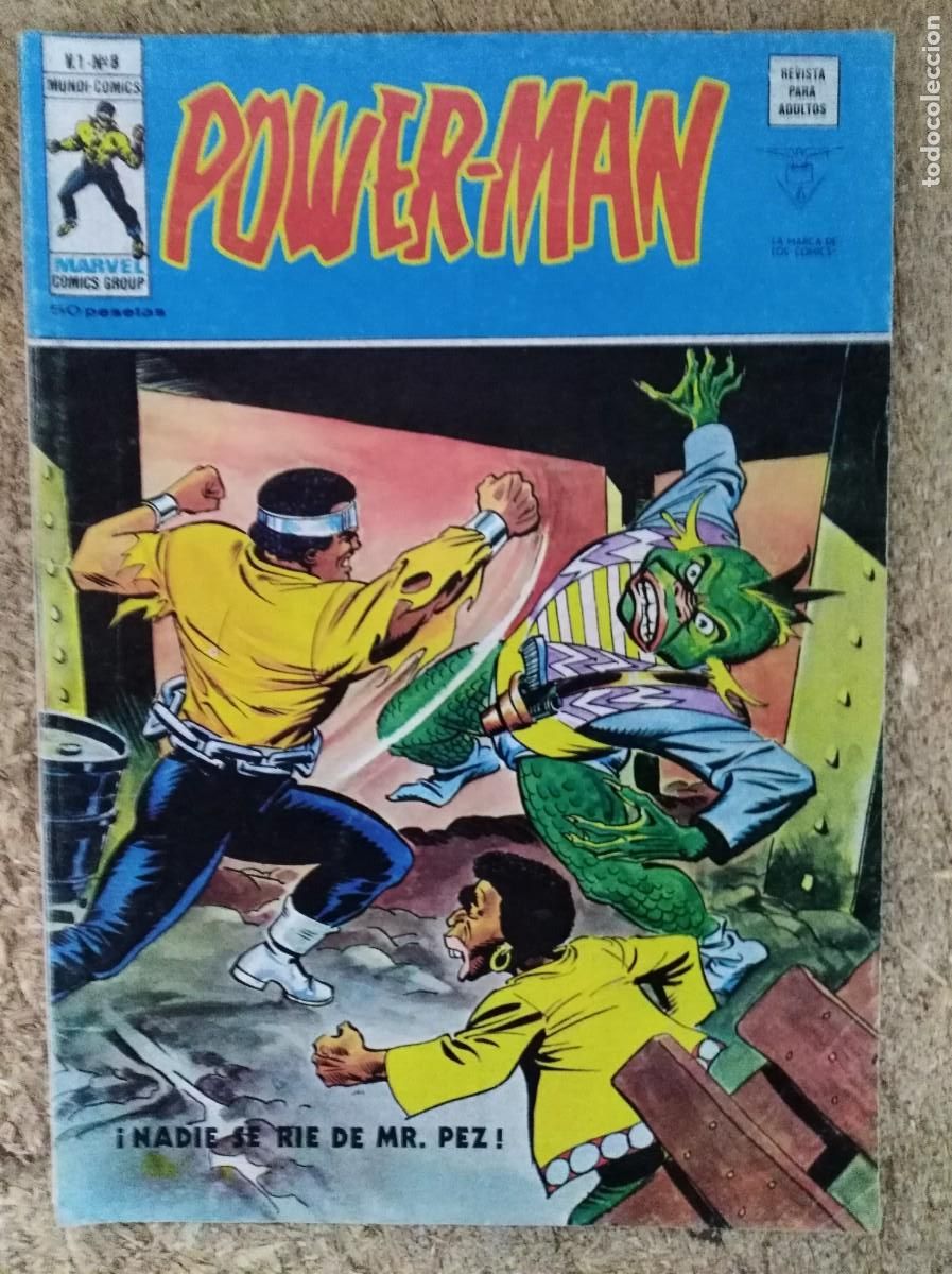 C&oacute;mics: Power-Man 8.Vol 1.Vertice - Foto 1