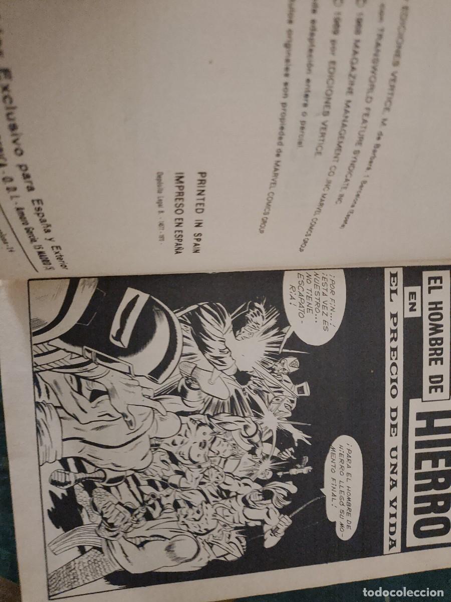 C&oacute;mics: EL HOMBRE DE HIERRO DE V&Eacute;RTICE - Foto 5