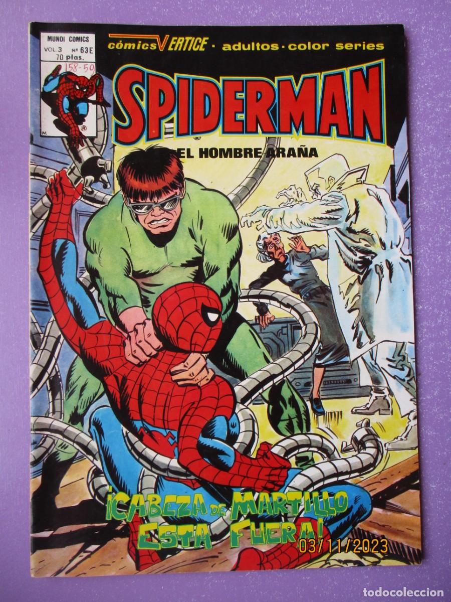 C&oacute;mics: SPIDERMAN 63 E VERTICE VOLUMEN 3 &iexcl;&iexcl;&iexcl;&iexcl; MUY BUEN ESTADO !!!! - Foto 1
