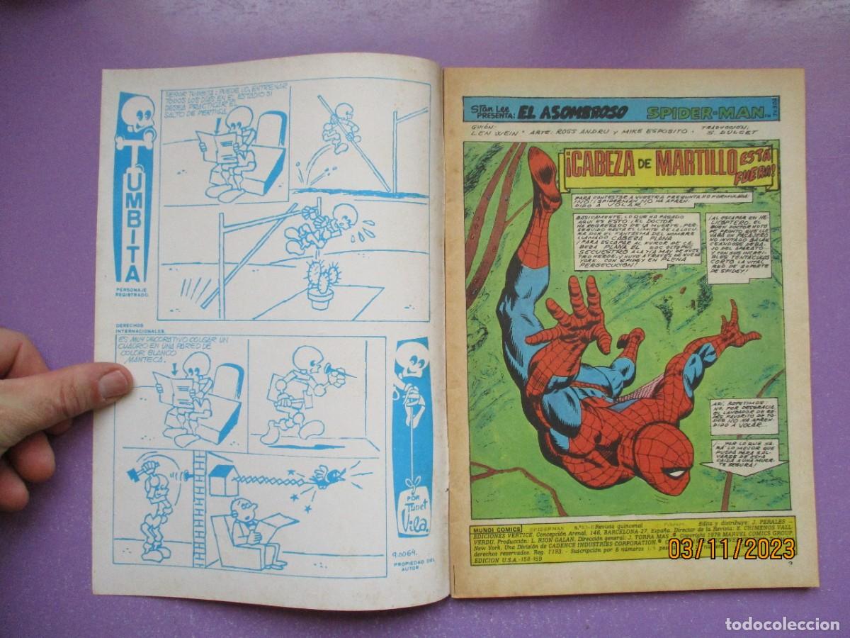 C&oacute;mics: SPIDERMAN 63 E VERTICE VOLUMEN 3 &iexcl;&iexcl;&iexcl;&iexcl; MUY BUEN ESTADO !!!! - Foto 4