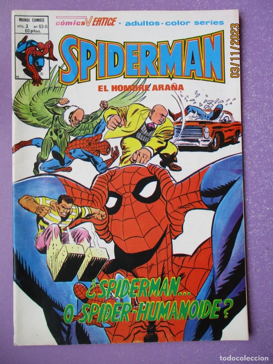 C&oacute;mics: SPIDERMAN 63 A VERTICE VOLUMEN 3 &iexcl;&iexcl;&iexcl;&iexcl; EXCELENTE ESTADO !!!! - Foto 1