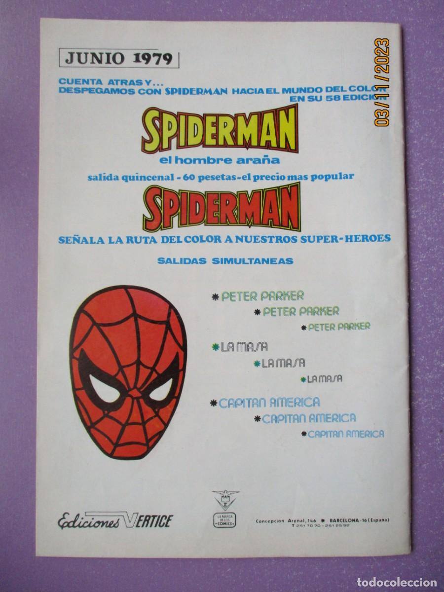 C&oacute;mics: SPIDERMAN 63 A VERTICE VOLUMEN 3 &iexcl;&iexcl;&iexcl;&iexcl; EXCELENTE ESTADO !!!! - Foto 2