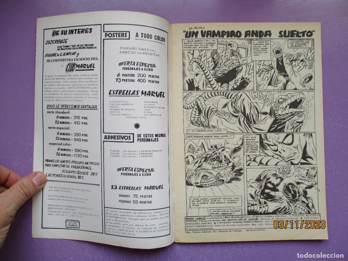 C&oacute;mics: SPIDERMAN 48 VERTICE VOLUMEN 3 &iexcl;&iexcl;&iexcl;&iexcl; EXCELENTE ESTADO !!!! - Foto 4