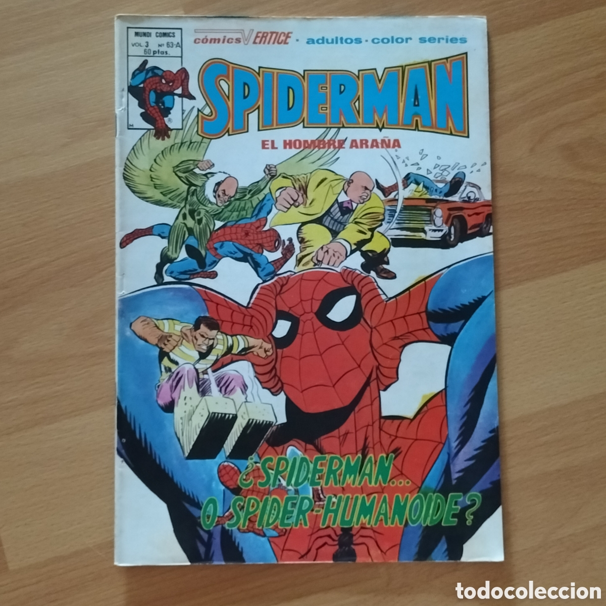 C&oacute;mics: C0L - SPIDERMAN VOLUMEN 3 N&deg; 63-A VERTICE - Foto 1