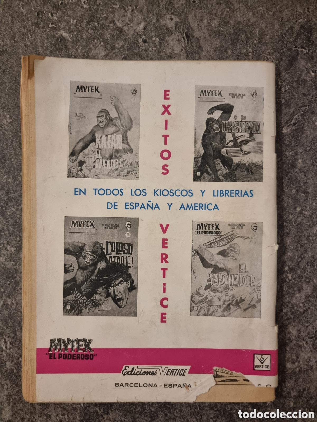 C&oacute;mics: MYTEK EL PODEROSO 8 Electrocutado VERTICE1965 - Foto 2
