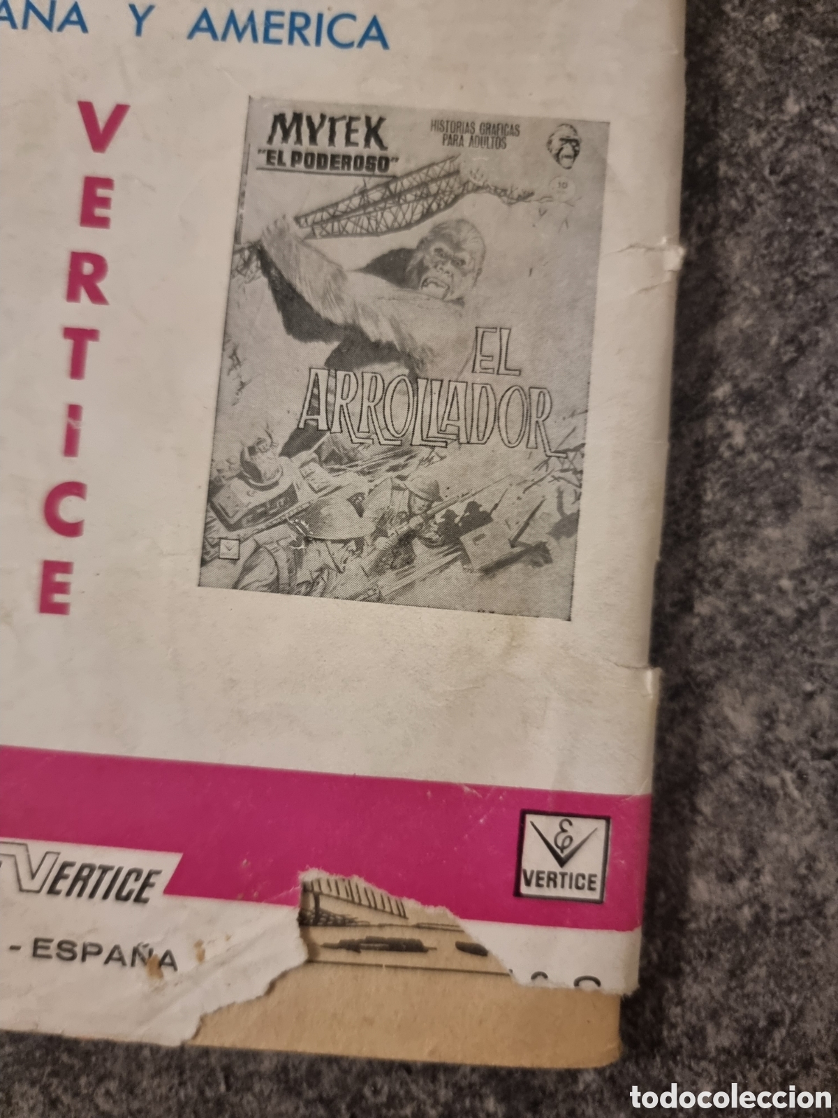 C&oacute;mics: MYTEK EL PODEROSO 8 Electrocutado VERTICE1965 - Foto 3