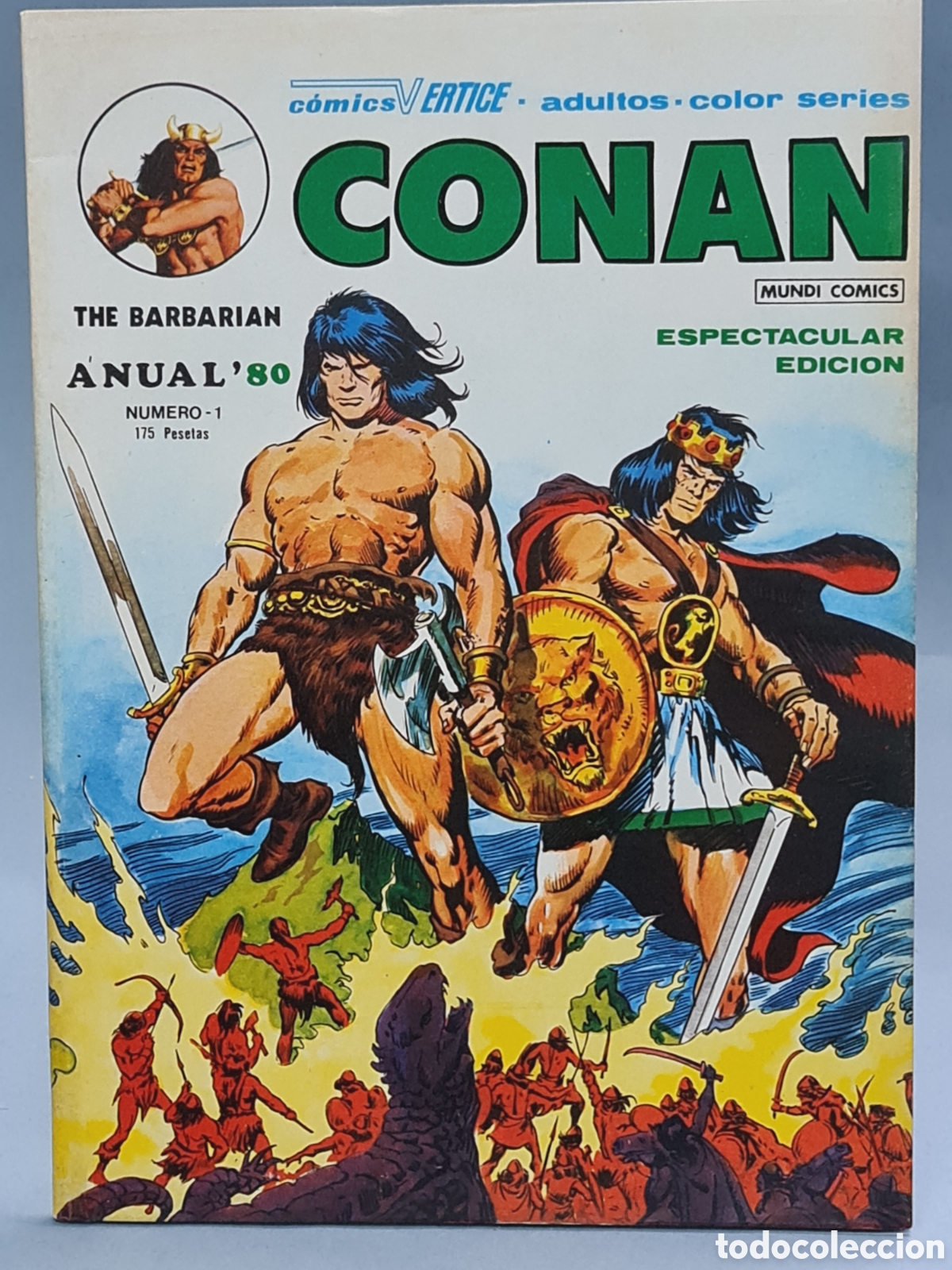 C&oacute;mics: EXCELENTE ESTADO CONAN ANUAL 80 COMICS EDICIONES VERTICE - Foto 1