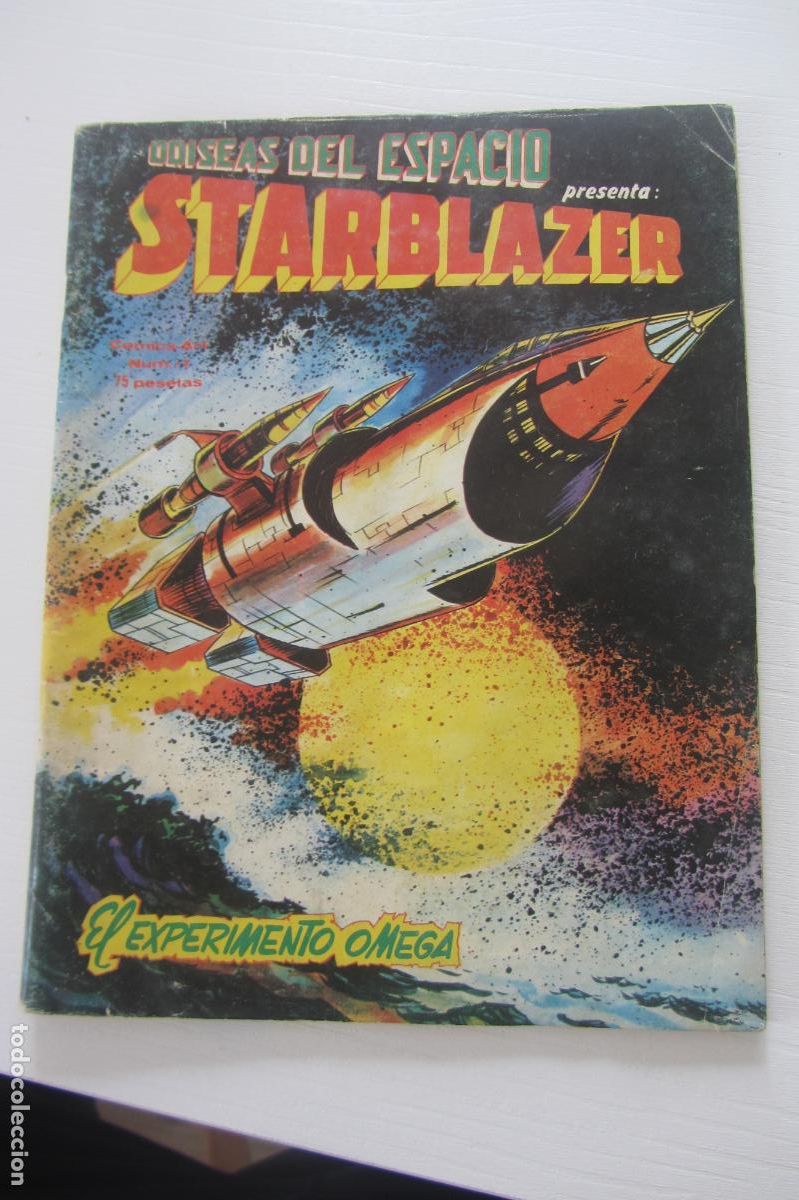 C&oacute;mics: ODISEAS DEL ESPACIO N&ordm; 1 - STARBLAZER EL EXPERIMENTO OMEGA - EDICIONES VERTICE arx259 - Foto 1