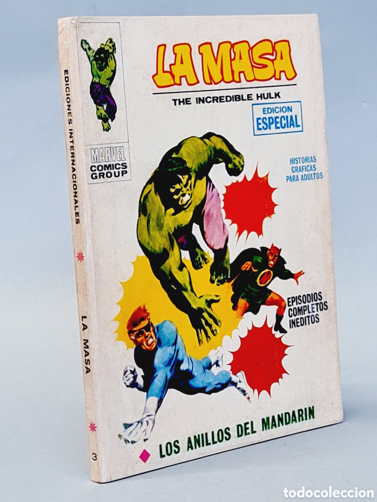 C&oacute;mics: BUEN ESTADO LA MASA 3 LOS ANILLOS DEL MANDAR&Iacute;N TACO EDICIONES VERTICE - Foto 1