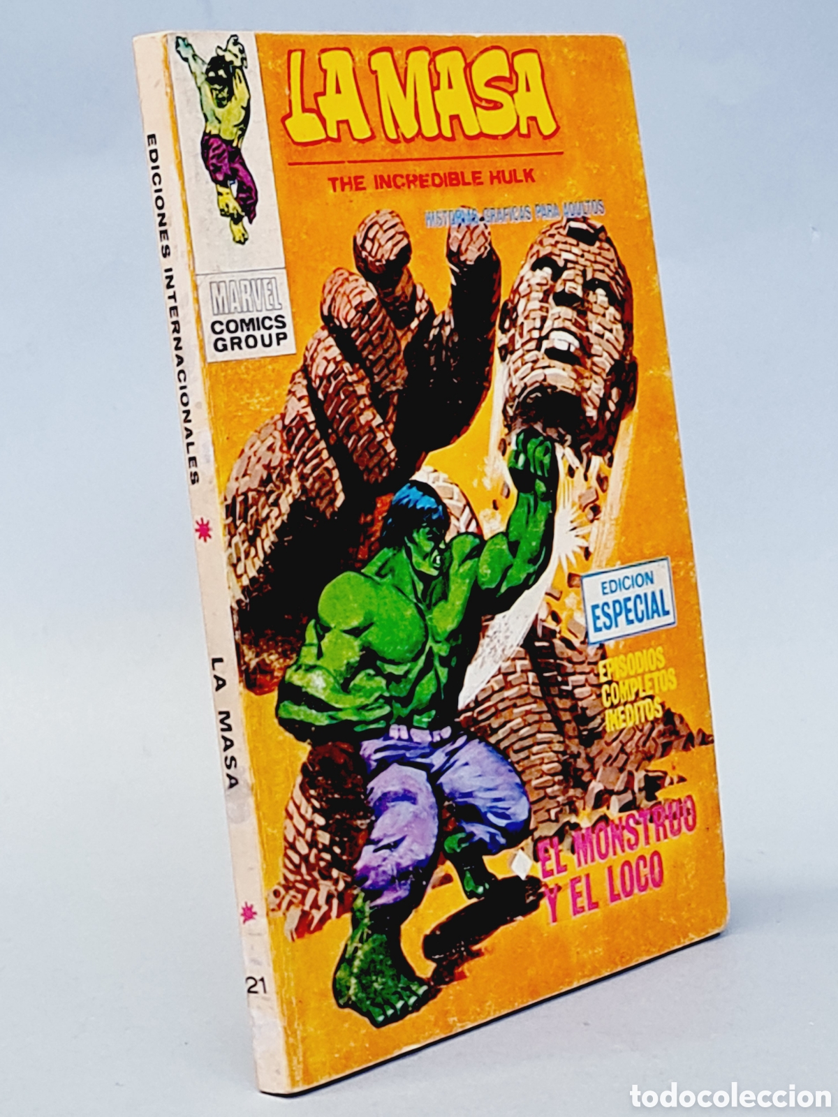 C&oacute;mics: LA MASA 21 EL MONSTRUO Y EL LOCO NORMAL ESTADO TACO EDICIONES VERTICE - Foto 1