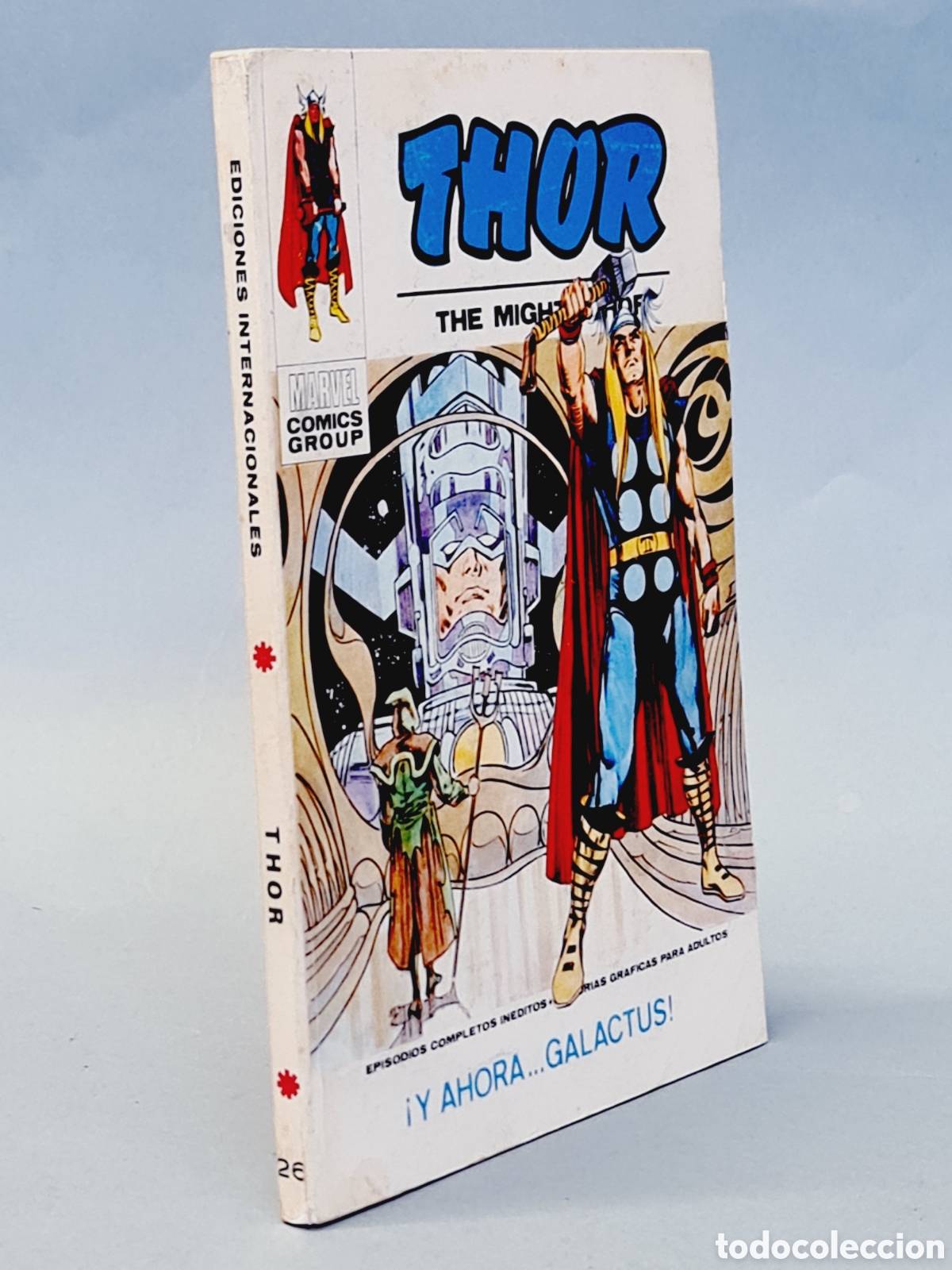 C&oacute;mics: BUEN ESTADO THOR 26 Y AHORA GALACTUS TACO EDICIONES VERTICE - Foto 1