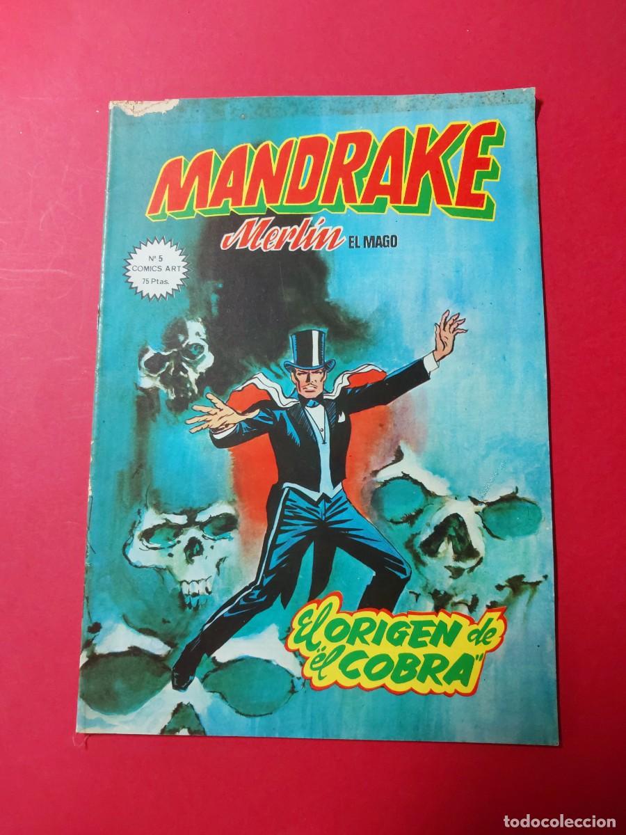 C&oacute;mics: Mandrake N&ordm; 5 Ediciones vertice Ref C14 - Foto 1