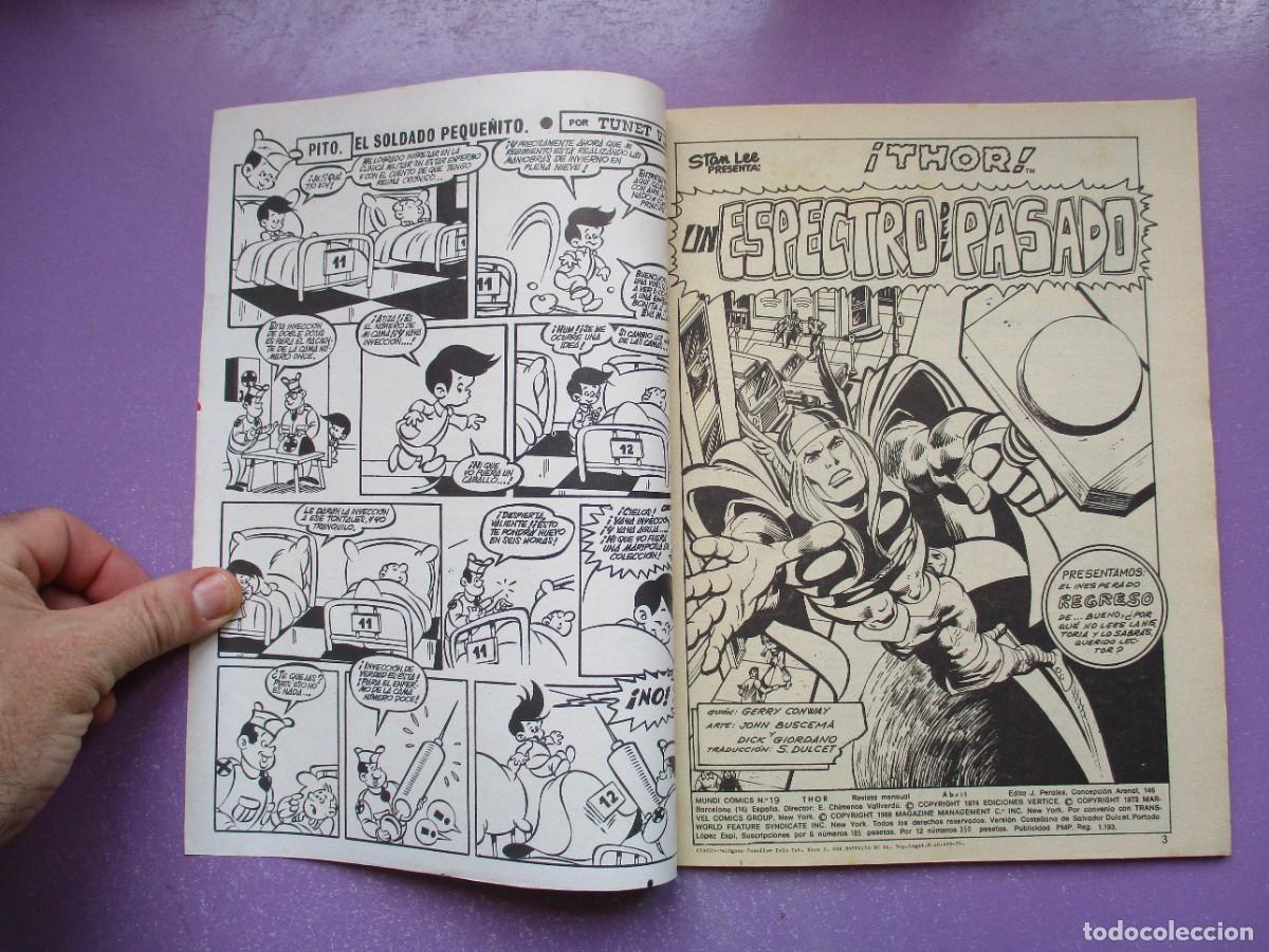 C&oacute;mics: THOR 19 VERTICE VOLUMEN 2 JOHN BUSCEMA &iexcl;&iexcl;&iexcl;&iexcl; EXCELENTE ESTADO !!!! - Foto 4