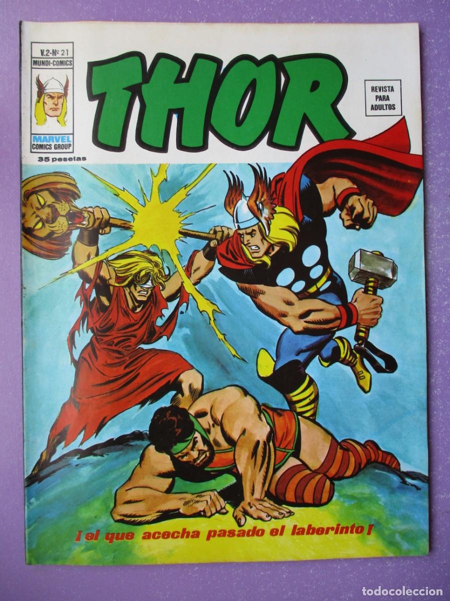C&oacute;mics: THOR 21 VERTICE VOLUMEN 2 JOHN BUSCEMA &iexcl;&iexcl;&iexcl;&iexcl; EXCELENTE ESTADO !!!! - Foto 1