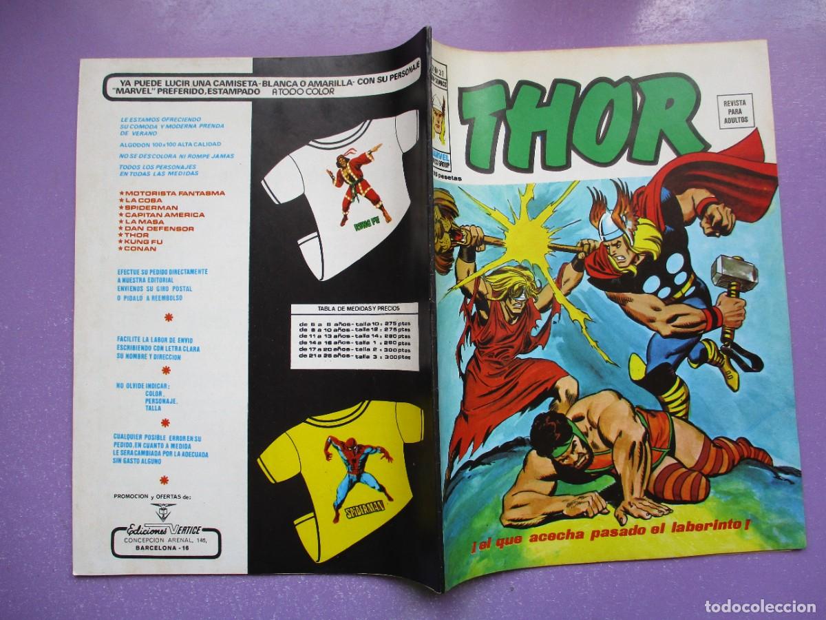 C&oacute;mics: THOR 21 VERTICE VOLUMEN 2 JOHN BUSCEMA &iexcl;&iexcl;&iexcl;&iexcl; EXCELENTE ESTADO !!!! - Foto 3