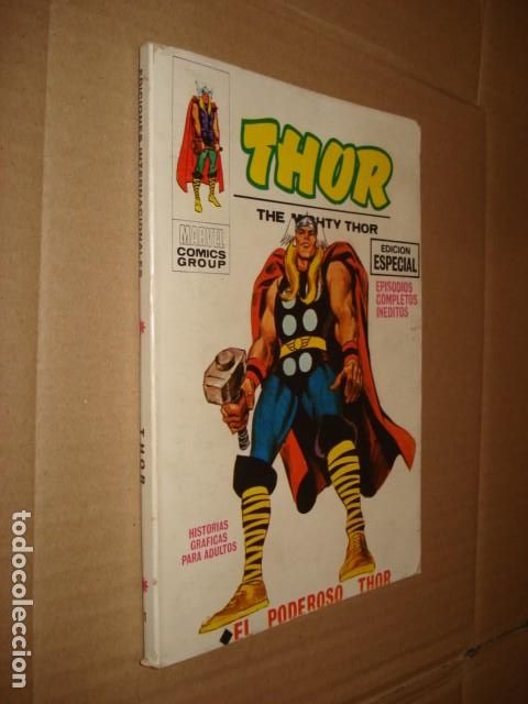 C&oacute;mics: Thor 1: el poderoso Thor, 1970, Vertice, muy buen estado. Colecci&oacute;n A.T. - Foto 1