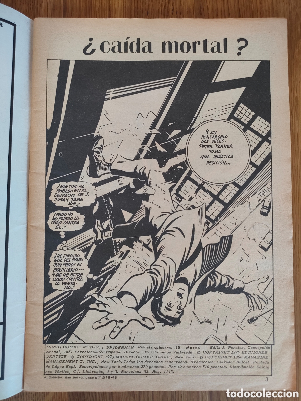 C&oacute;mics: Spiderman vol.3 n.37 V&eacute;rtice - Foto 2
