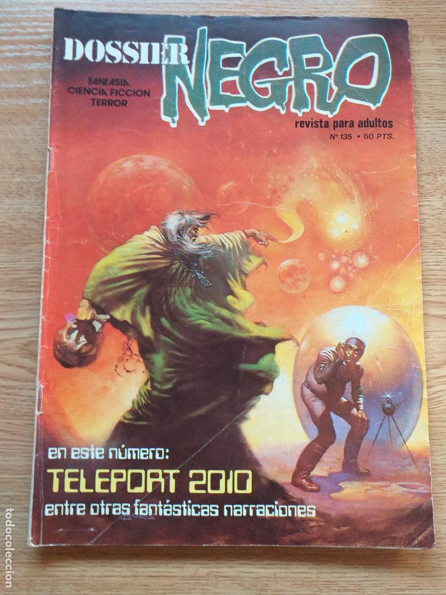 C&oacute;mics: DOSSIER NEGRO - N&ordm; 135 - TELEPORT 2010 - EDICIONES DELTA - Foto 1