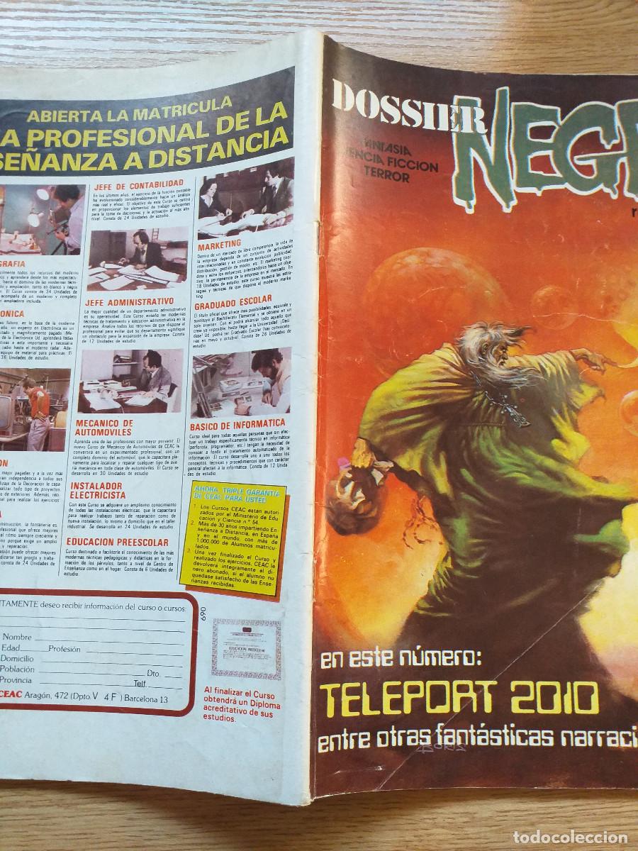 C&oacute;mics: DOSSIER NEGRO - N&ordm; 135 - TELEPORT 2010 - EDICIONES DELTA - Foto 4
