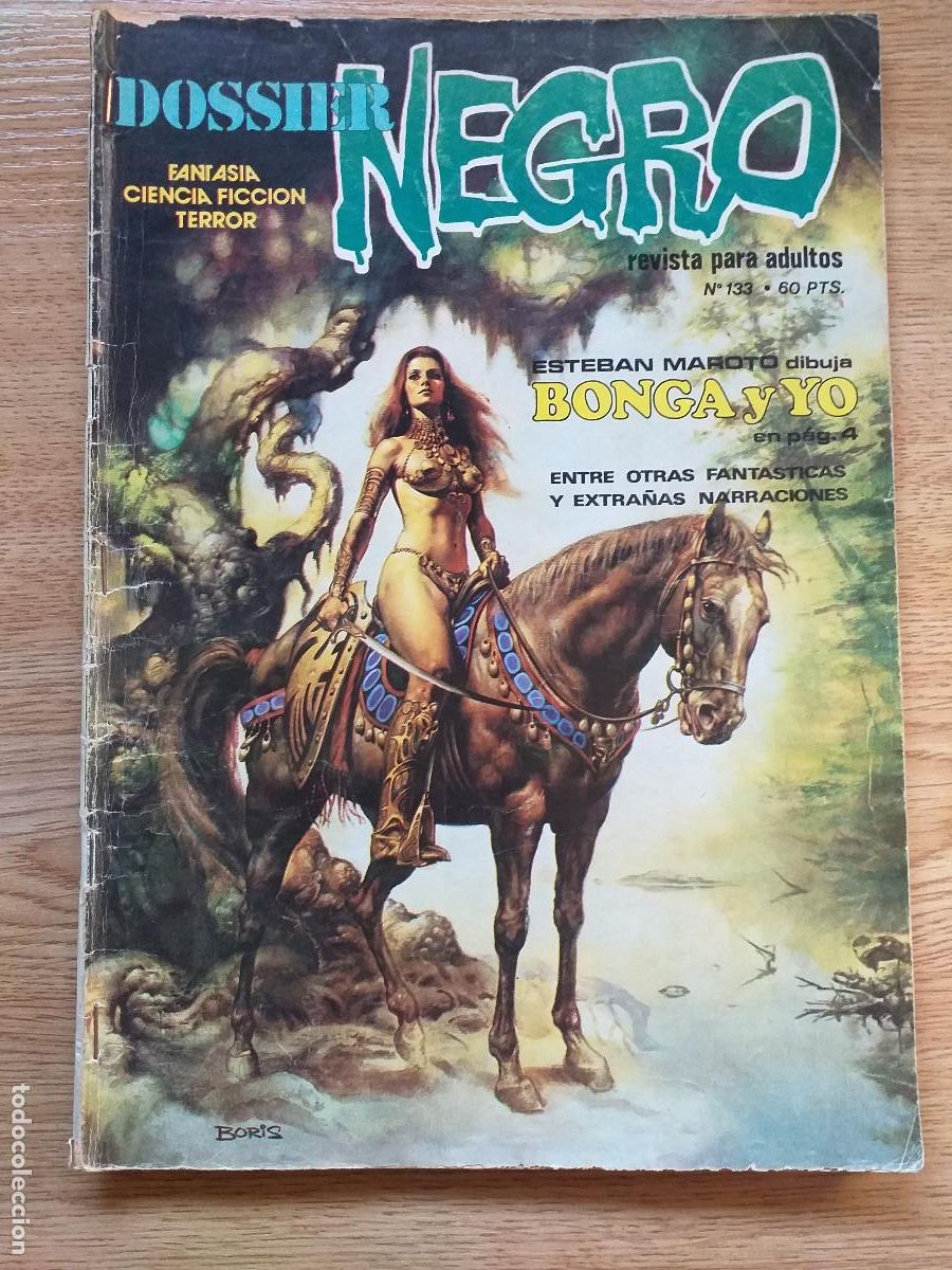 C&oacute;mics: DOSSIER NEGRO - N&ordm; 133 - BONGA Y YO - EDICIONES DELTA - Foto 1