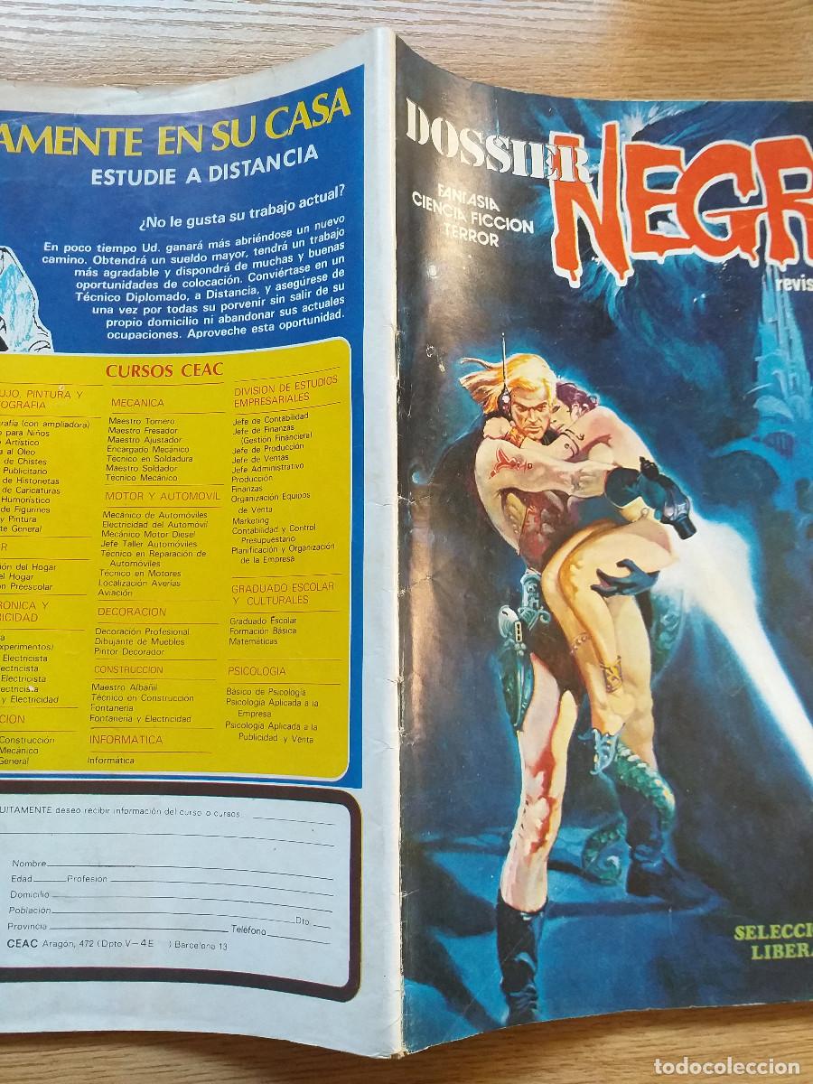C&oacute;mics: DOSSIER NEGRO - N&ordm; 132 - NIEVE NEGRA - EDICIONES DELTA - Foto 4