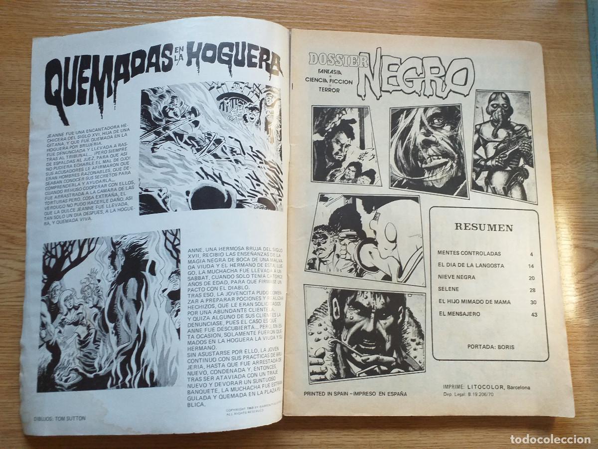 C&oacute;mics: DOSSIER NEGRO - N&ordm; 132 - NIEVE NEGRA - EDICIONES DELTA - Foto 5