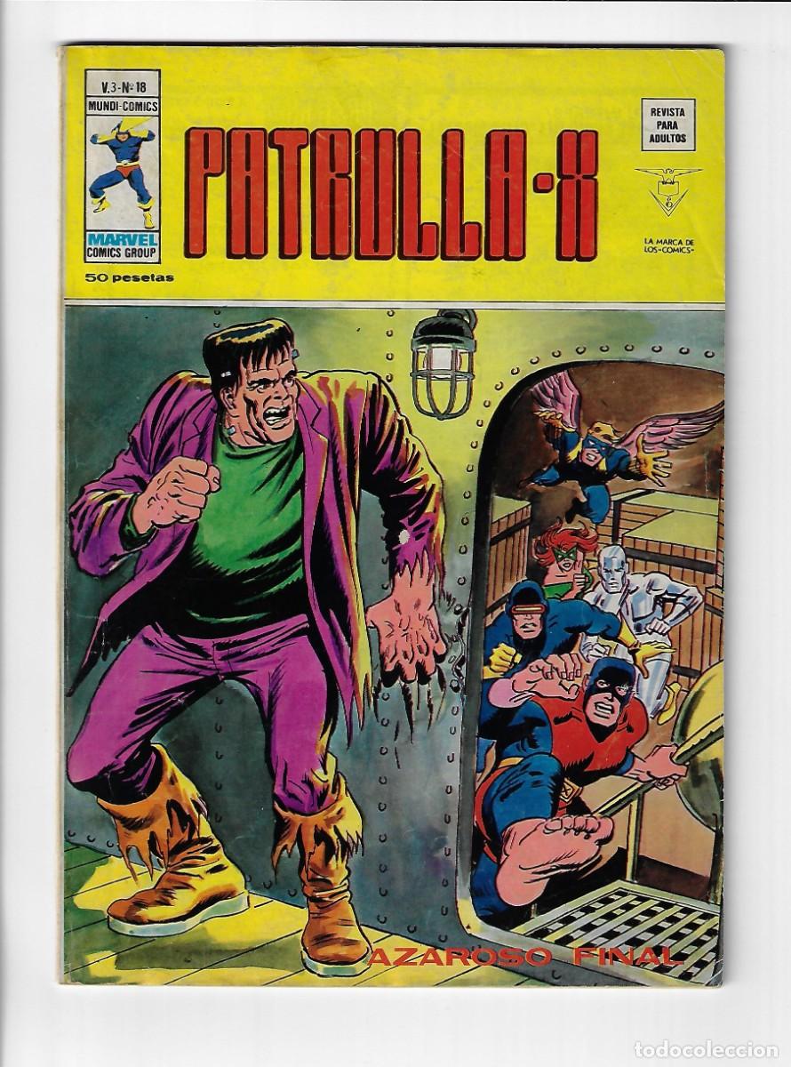 C&oacute;mics: V&eacute;rtice. Patrulla X Vol3. 18. - Foto 1