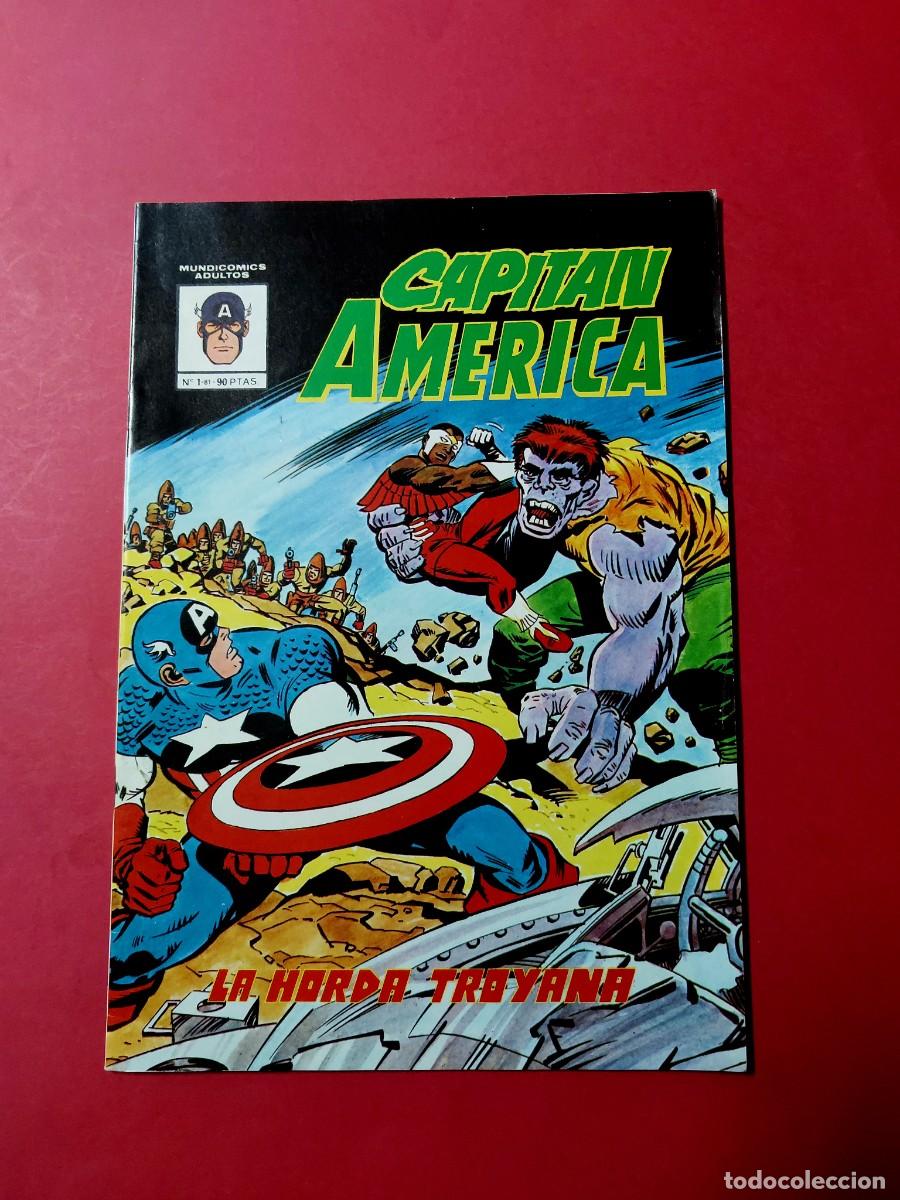 C&oacute;mics: Capit&aacute;n America N&ordm; 1-81 Ref C17 - Foto 1
