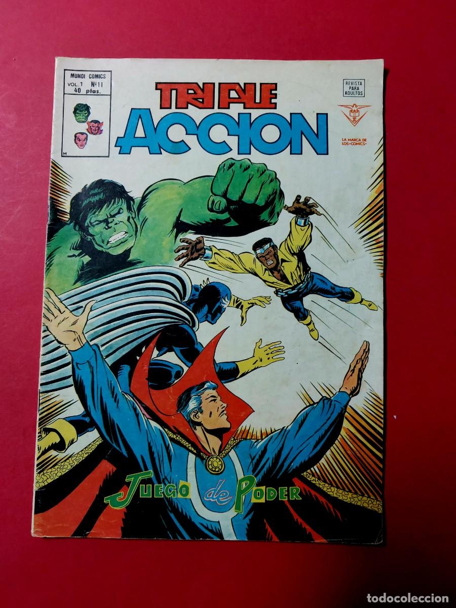 C&oacute;mics: Triple Accion N&ordm; 11 Ref C17 - Foto 1